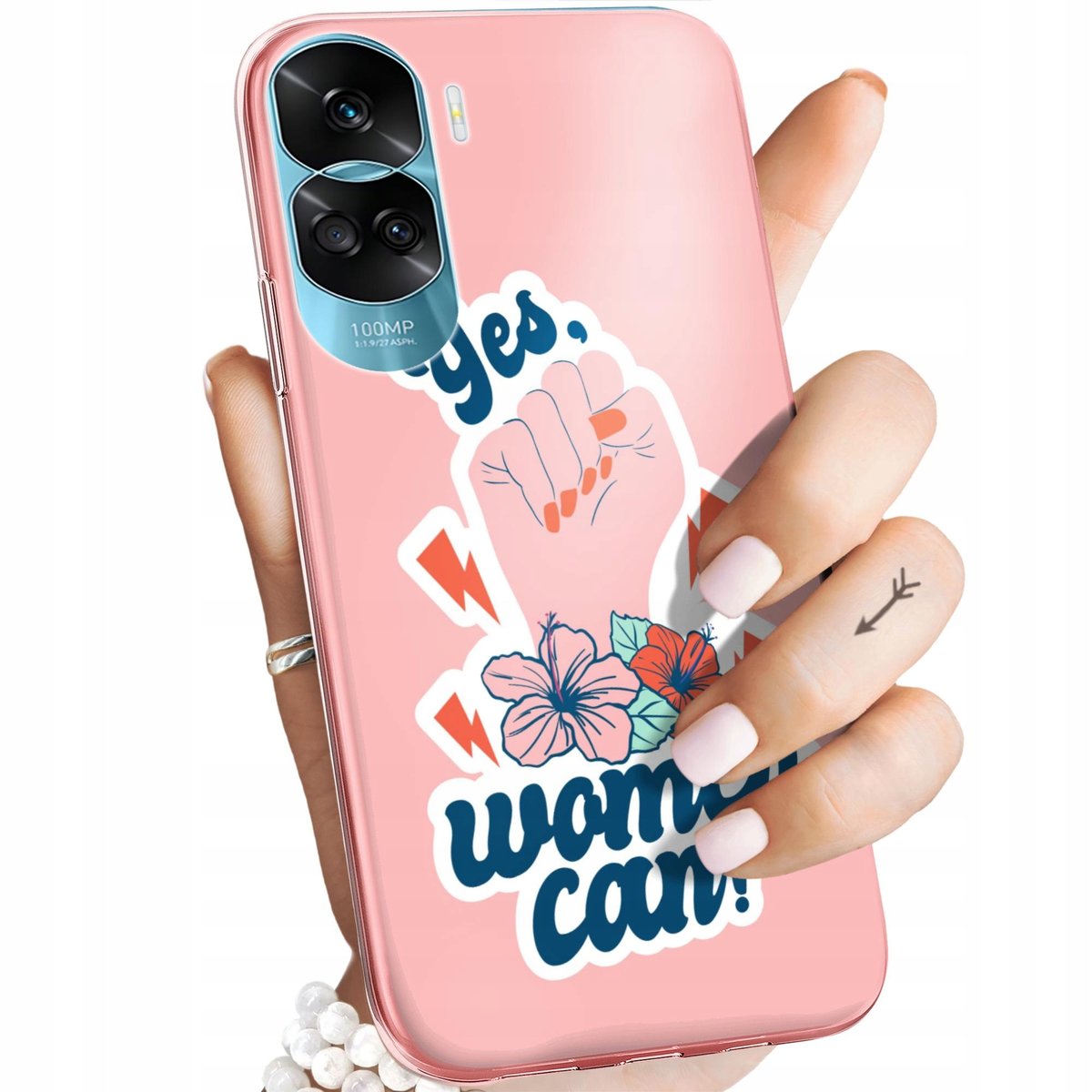 SOGUDE Coque Honor 90 Lite 5G, Honor 90 Lite 5G Coque Antichoc Étui de Protection en TPU