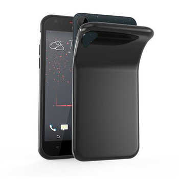 Etui Do HTC Desire 10 LIFESTYLE / Desire 825 Pokrowiec w CZARNY Obudowa Ochronny TPU Silikon Case Cover Cadorabo - Cadorabo