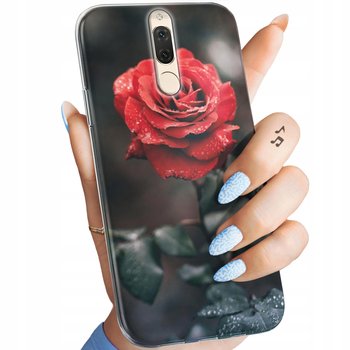 Etui Do Huawei Mate 10 Lite Wzory Róża Z Różą Rose Obudowa Pokrowiec Case - Hello Case