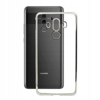 Etui Do Huawei Mate 10 Pro Bumper Glossy Srebrne Obudowa Pokrowiec Case - GSM-HURT