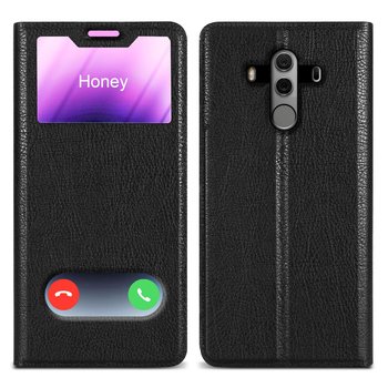 Etui Do Huawei MATE 10 PRO w CZARNA KOMETA Pokrowiec Obudowa Case Cover Portfel Ochronny Cadorabo - Cadorabo