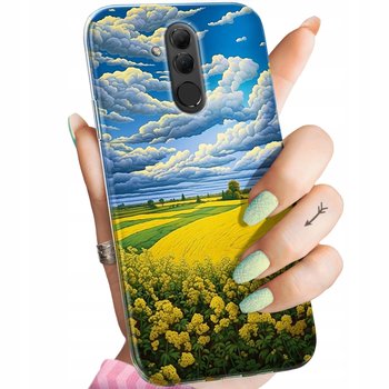 Etui Do Huawei Mate 20 Lite Wzory Chmury Niebo Błękit Obudowa Pokrowiec - Hello Case