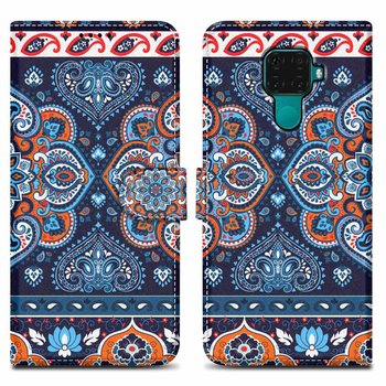 Etui Do Huawei MATE 30 LITE Pokrowiec w Niebieska Mandala No. 1 Etui Case Cover Obudowa Ochronny Cadorabo - Cadorabo