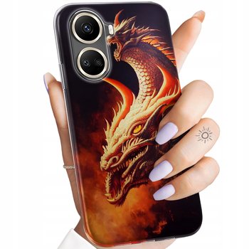 Etui Do Huawei Nova 10 Se Wzory Smoki Dragon Taniec Smoków Obudowa Case - Hello Case