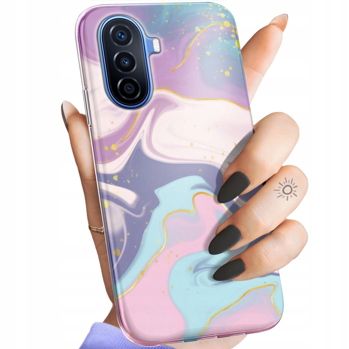 Etui Do Huawei Nova Y Wzory Pastele Ilustracja Kolory Obudowa