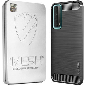 Etui Do Huawei P Smart 2021 Imesh Carbon + Szkło - iMesh