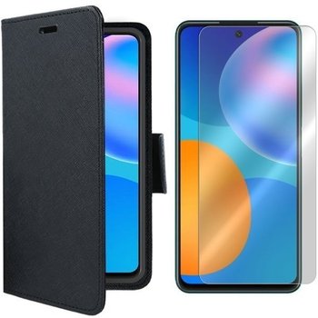 Etui do Huawei P Smart 2021 pokrowiec Fancy +szkło - VegaCom