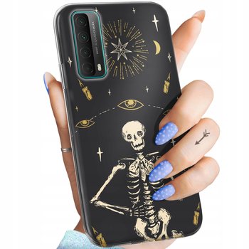 Etui Do Huawei P Smart 2021 Wzory Czaszka Szkielety Memento Mori Gotyk Case - Hello Case