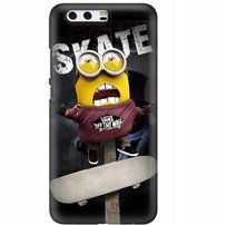 ETUI DO HUAWEI P10 MATOWE ŻÓŁTE Minions Gru Minionki Postaci Bajkowe Wzory