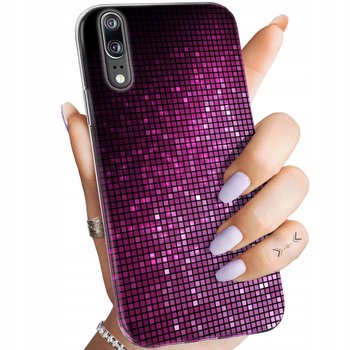 Etui Do Huawei P20 Pro Wzory Brokat Brokatowe Błyszczące Obudowa Pokrowiec - Hello Case