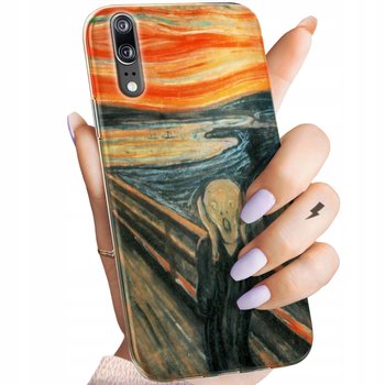 Etui Do Huawei P20 Pro Wzory Edvard Munch Krzyk Malarstwo Obudowa Pokrowiec - Hello Case