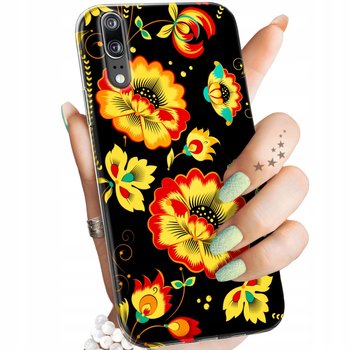 ETUI DO HUAWEI P20 PRO WZORY FOLK LUDOWE FOLKLORYSTYCZNE OBUDOWA POKROWIEC - Hello Case