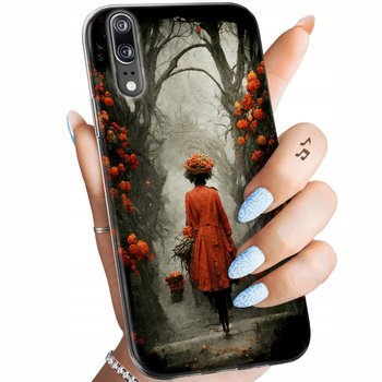 Etui Do Huawei P20 Pro Wzory Jesień Liście Autumn Obudowa Pokrowiec Case - Hello Case