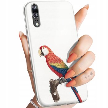 ETUI DO HUAWEI P20 PRO WZORY PTAKI PTAK PAPUGA KOLIBER OBUDOWA POKROWIEC - Hello Case