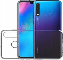 Etui Do Huawei P30 Lite Case + Szkło 9h | PRZEZROCZYSTE CLEAR 2MM