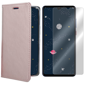 Etui do Huawei P30 Lite pokrowiec Magnetic + szkło - VegaCom