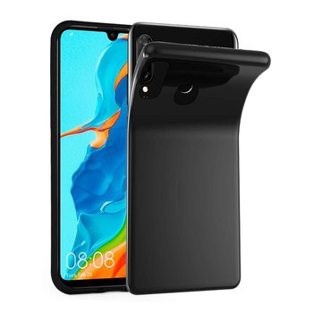 Etui Do Huawei P30 LITE Pokrowiec w CZARNY Obudowa Ochronny TPU Silikon Case Cover Cadorabo - Cadorabo