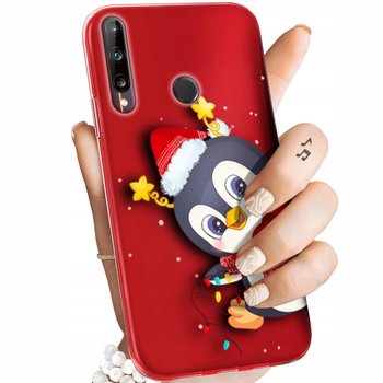 Etui Do Huawei P40 Lite E Wzory Święta Christmas Mikołaj Obudowa Pokrowiec - Hello Case