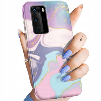 Etui Do Huawei P40 Pro Wzory Pastele Ilustracja Kolory Obudowa Pokrowiec - Hello Case