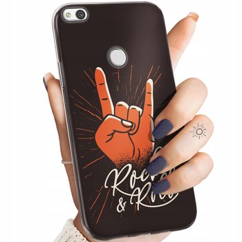ETUI DO HUAWEI P8/P9 LITE 2017 WZORY ROCKOWE ROCK ROCK AND ROLL GITARA PUNK - Hello Case