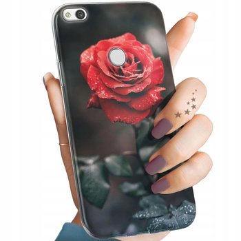 Etui Do Huawei P8/P9 Lite 2017 Wzory Róża Z Różą Rose Obudowa Pokrowiec - Hello Case