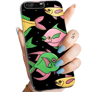 ETUI DO HUAWEI P9 WZORY RYBY RYBKI FISH OBUDOWA POKROWIEC CASE - Hello Case