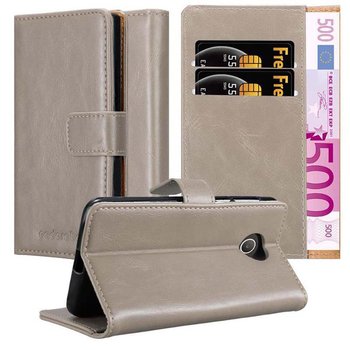 Etui Do Huawei Y3 / Y3C / Y330 / Y331 / Y360 w Pokrowiec CAPPUCCINO BRĄZOWE Magnet Obudowa Ochronny Case Cover Cadorabo - Cadorabo