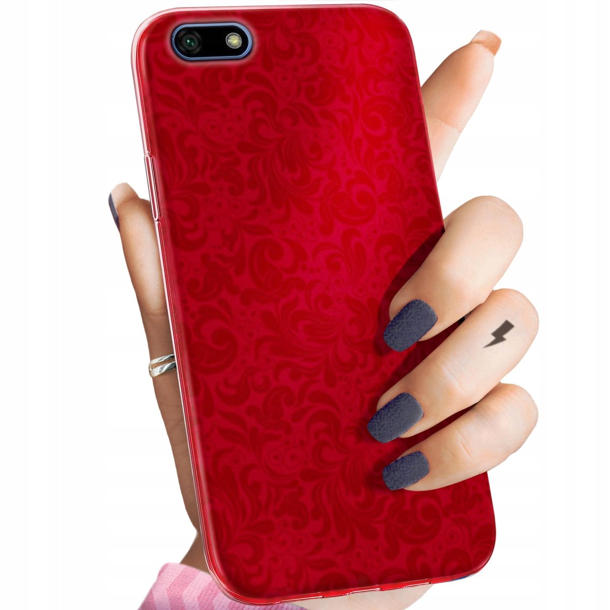 Etui Do Huawei Y5 2018 Wzory Czerwone Serca R e Obudowa Pokrowiec Case etui-do-huawei-y5-2018-wzory-czerwone-serca-r-e-obudowa-pokrowiec-case