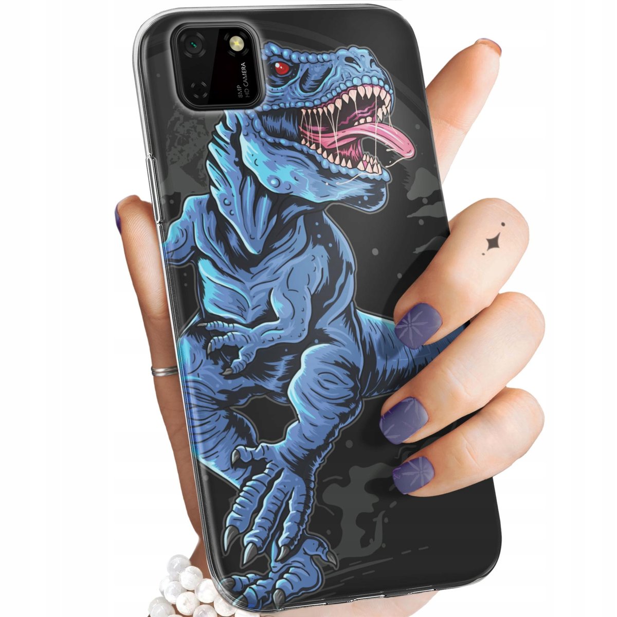 Etui Do Huawei Y P Wzory Dinozaury Reptilia Prehistoryczne Obudowa Case Huawei Sklep Empik Com