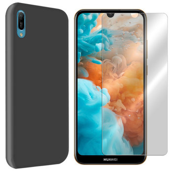 ETUI DO HUAWEI Y6 PRIME 2019 POKROWIEC MAT + SZKŁO - VegaCom