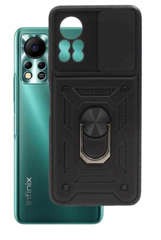 Etui do Infinix Hot 11S Pancerne CSHIELD Ring czarne Pokrowiec Obudowa ...