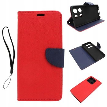 Etui do Infinix NOTE 30 Pro 4G Fancy Diary czerwone Obudowa Pokrowiec Case - GSM-HURT