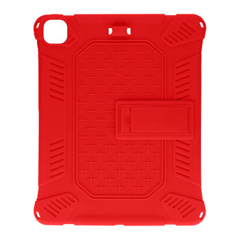 Etui do iPada Pro 12.9 2020 Hybrid Design Relief Shoulder Support czerwone - Avizar