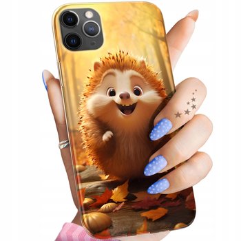 Etui Do Iphone 11 Pro Max Wzory Jeżyk Jeż Jeżyki Obudowa Pokrowiec Case - Hello Case