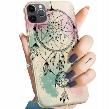 Etui do iphone 11 pro wzory boho łapacz snów pióra obudowa pokrowiec case - Hello Case