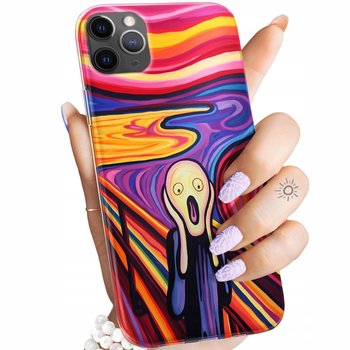 ETUI DO IPHONE 11 PRO WZORY KRZYK MUNCH EDVARD SCREAM OBUDOWA POKROWIEC - Hello Case