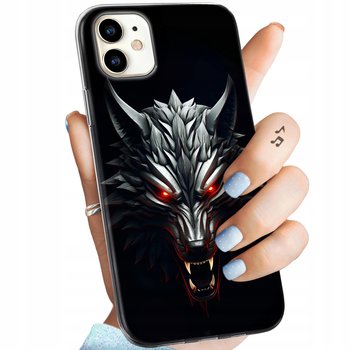 Etui Do Iphone 11 Wzory Wiedźmin Witcher Biały Wilk Dziki Gon Obudowa Case - Hello Case