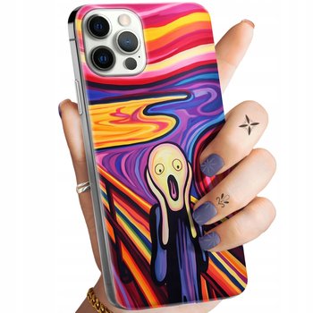 ETUI DO IPHONE 12 / 12 PRO WZORY KRZYK MUNCH EDVARD SCREAM OBUDOWA CASE - Hello Case