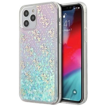 Etui Do Iphone 12 Guess Gradient Liquid Glitter 4G - GUESS