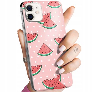 ETUI DO IPHONE 12 MINI WZORY ARBUZ Z ARBUZEM MELON OBUDOWA POKROWIEC CASE - Hello Case