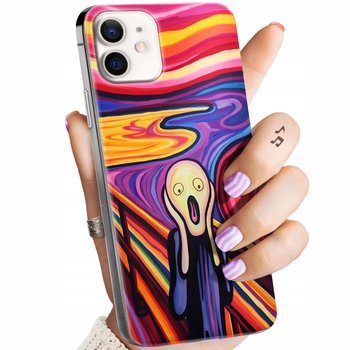 ETUI DO IPHONE 12 MINI WZORY KRZYK MUNCH EDVARD SCREAM OBUDOWA POKROWIEC - Hello Case