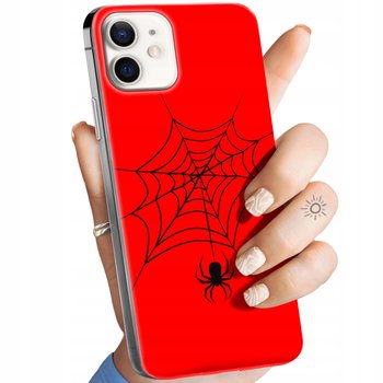 Etui Do Iphone 12 Mini Wzory Pająk Spider Pajęczyna Obudowa Pokrowiec Case - Hello Case