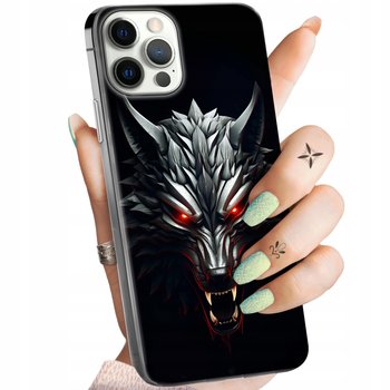 Etui Do Iphone 12 Pro Max Wzory Wiedźmin Witcher Biały Wilk Dziki Gon Case - Hello Case