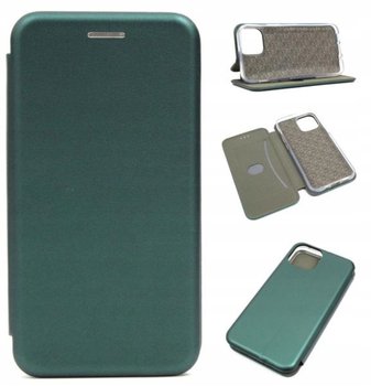 Etui do iPhone 13 BOOK Elegance Pokrowiec Case zielony - GSM-HURT