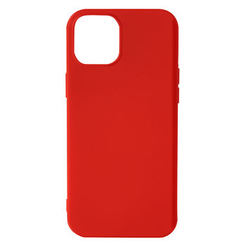 Etui Do Iphone 13 Mini Silikonowe Półsztywne Miękkie W Dotyku Wykończenie Czerwone - Avizar