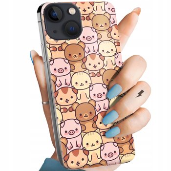 Etui Do Iphone 13 Mini Wzory Zwierzęta Pieski Kotki Lamy Domowe Dziekie - Hello Case