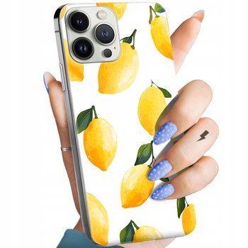 Etui do iphone 13 pro max wzory cytryny cytrynki smak lata cytrusy lemon - Hello Case