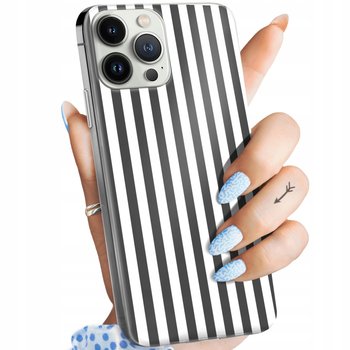 ETUI DO IPHONE 13 PRO MAX WZORY PASKI LINIE FALE OBUDOWA POKROWIEC CASE - Hello Case