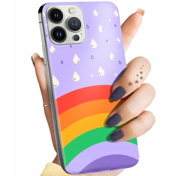 Etui Do Iphone 13 Pro Max Wzory Tęcza Rainbow Obudowa Pokrowiec Case - Hello Case