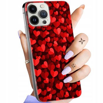 Etui do iphone 13 pro max wzory walentynki miłość serce obudowa pokrowiec - Hello Case